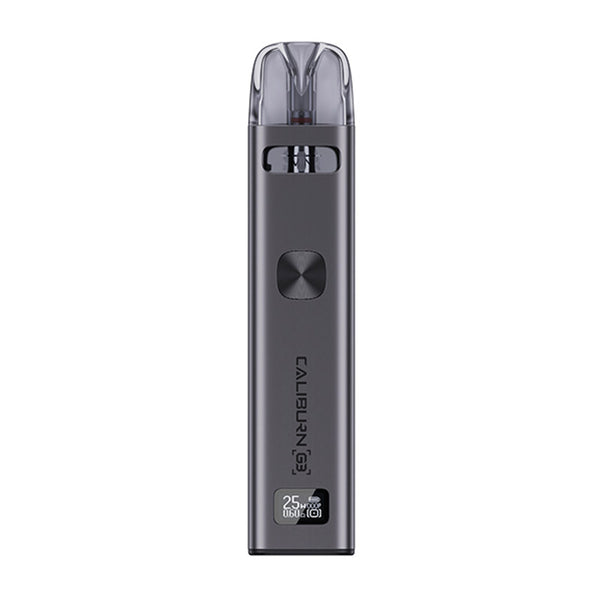 Kit système de pods Uwell Caliburn G3 900 mAh 2,5 ml / 2 ml – Gris - Édition Standard
