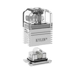 Réservoir Vandy Vape Kylin M 3 ml pour kit AIO BB Style / Boro / Pulse – Frosted Grey - Kylin M Tank
