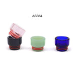 Reewape Resin 810 Drip Tip لون عشوائي (10 قطع/عبوة) – AS116F - عبوة واحدة
