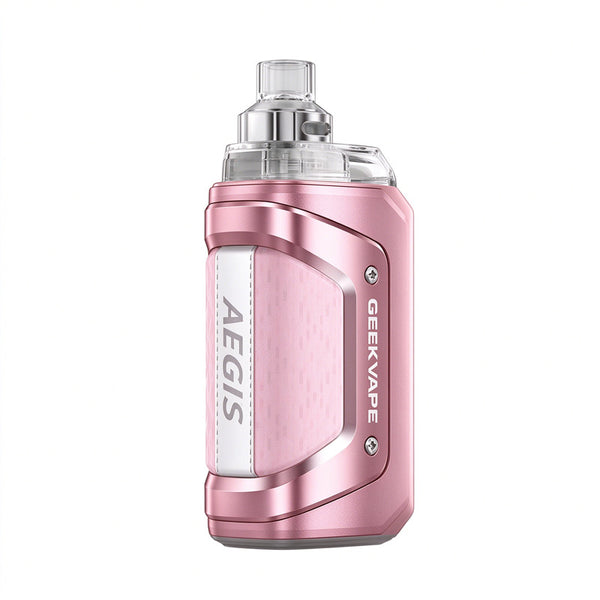 Geekvape Aegis Hero 5 Pod Mod Kit 2000mAh (Max 50W) 6.5ml – Crystal Pink - Aegis Hero 5 Kit
