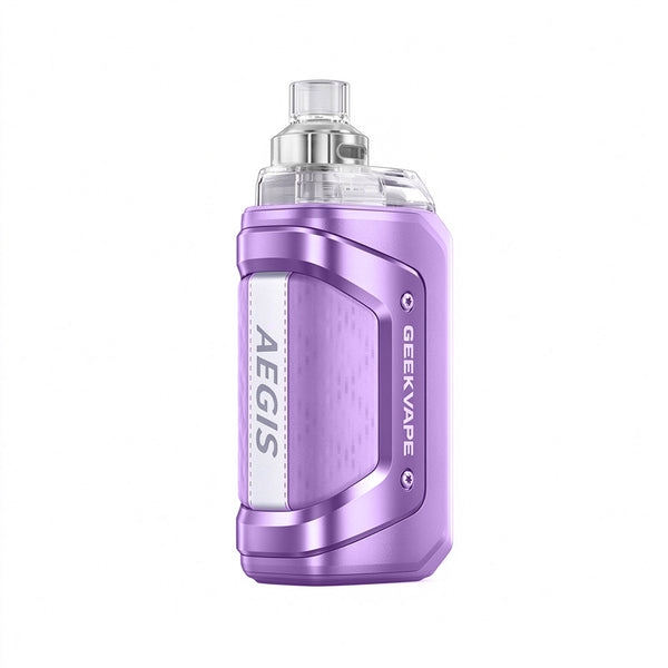 Geekvape Aegis Hero 5 Pod Mod Kit 2000mAh (Max 50W) 6.5ml – Crystal Purple - Aegis Hero 5 Kit
