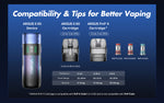 مجموعة نظام VOOPOO Argus E40 Pod بسعة 1800 مللي أمبير/ساعة وسعة 4.5 مل – طقم بخاخ أسود - Argus E40
