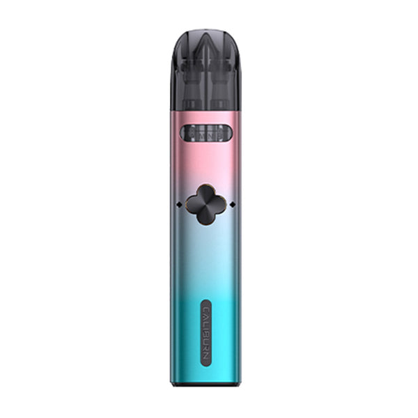 مجموعة نظام Uwell Caliburn Explorer Pod سعة 1000 مللي أمبير/ساعة سعة 4 مل – مجموعة كاليبورن إكسبلورر - وردي وأزرق سماوي

