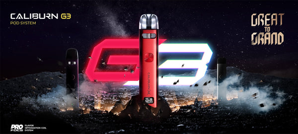 Kit système de pods Uwell Caliburn G3 900 mAh 2,5 ml / 2 ml – Kit système de pods Uwell Caliburn G3 900 mAh 2,5 ml / 2 ml
