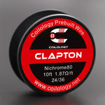 Bobine de fil Coilology Clapton de 3 m – 24 GA/36 GA (1,87 ohm) - 1 paquet
