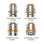 Résistance Geekvape série M pour réservoir Z Max (5 pièces/paquet) – 0,3 ohm - 1 paquet
