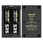 Chargeur USB Golisi Needle 2 – Noir - Chargeur USB 2 aiguilles
