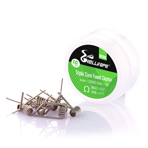 
      
        Hellvape Ni80 Triple Core Fused Clapton Prebuilt Wire 28Ga*3+36Ga (0.37ohm)(10Pcs/Pack) – Other – Parcelcabin International Shipping
      
    