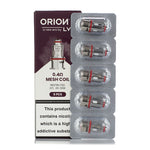 Bobine de remplacement LVE Orion II (5 pièces/paquet) – Résistance Mesh 0,4 ohm - 1 paquet

