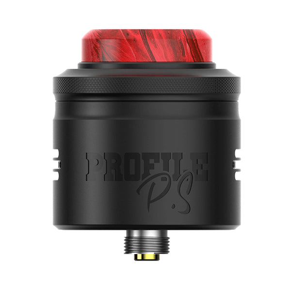 بخاخ Wotofo Profile PS ثنائي الشبكة RDA (28.5 مم) – أسود - ملف شخصي PS RDA
