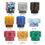 Reewape Resin 810 Drip Tip لون عشوائي (10 قطع/عبوة) – AS116F - عبوة واحدة

