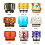 Reewape Resin 810 Drip Tip لون عشوائي (10 قطع/عبوة) – AS116F - عبوة واحدة
