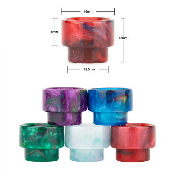Reewape Resin 810 Drip Tip لون عشوائي (10 قطع/عبوة) – AS107 - عبوة واحدة
