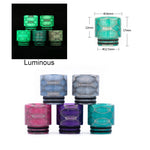 Reewape Resin 810 Drip Tip لون عشوائي (10 قطع/عبوة) – AS116F - عبوة واحدة
