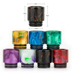 Reewape Resin 810 Drip Tip لون عشوائي (10 قطع/عبوة) – AS116F - عبوة واحدة
