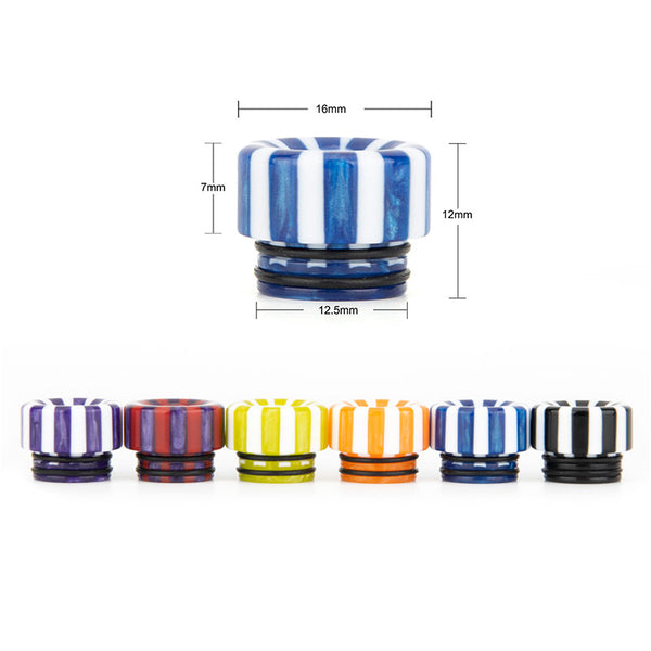 Reewape Resin 810 Drip Tip لون عشوائي (10 قطع/عبوة) – Reewape Resin 810 Drip Tip لون عشوائي (10 قطع/عبوة)
