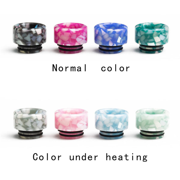 Reewape Resin 810 Drip Tip لون عشوائي (10 قطع/عبوة) – AS146 - 1 عبوة
