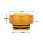 Reewape Resin 810 Drip Tip لون عشوائي (10 قطع/عبوة) – AS116F - عبوة واحدة
