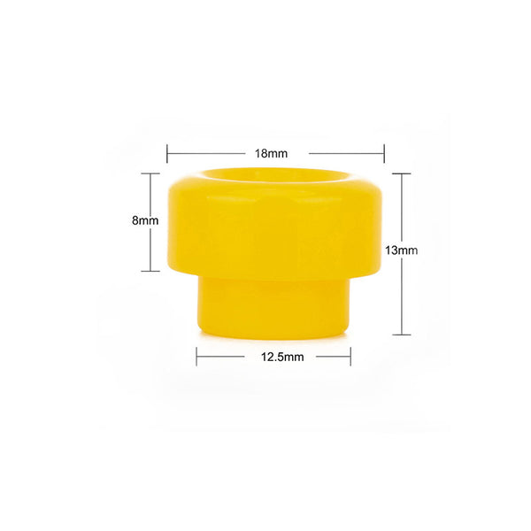 Reewape Resin 810 Drip Tip لون عشوائي (10 قطع/عبوة) – AS157 - 1 عبوة
