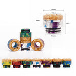 Reewape Resin 810 Drip Tip لون عشوائي (10 قطع/عبوة) – AS116F - عبوة واحدة
