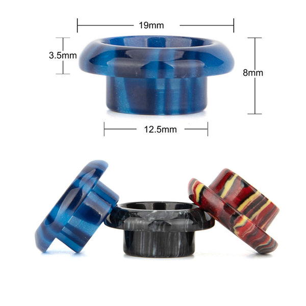 Reewape Resin 810 Drip Tip لون عشوائي (10 قطع/عبوة) – AS166 - عبوة واحدة

