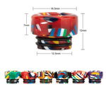 Reewape Resin 810 Drip Tip لون عشوائي (10 قطع/عبوة) – AS116F - عبوة واحدة
