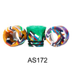 Reewape Resin 810 Drip Tip لون عشوائي (10 قطع/عبوة) – AS116F - عبوة واحدة
