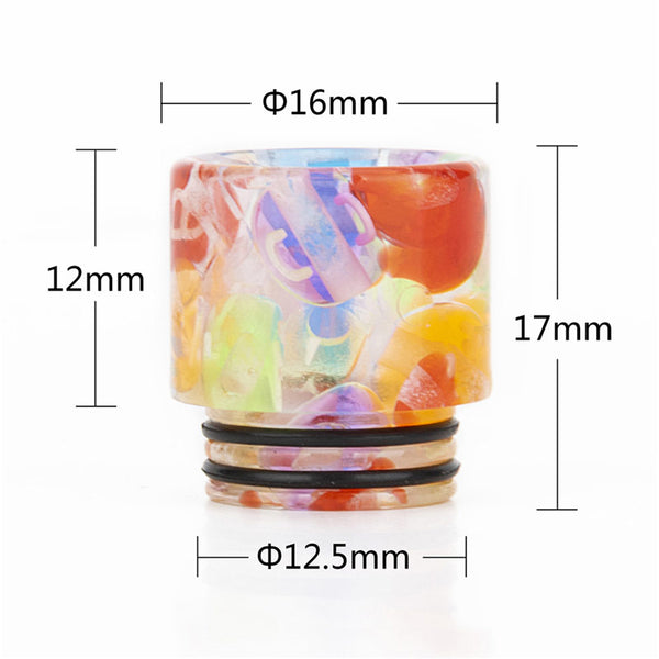 Reewape Resin 810 Drip Tip لون عشوائي (10 قطع/عبوة) – Reewape Resin 810 Drip Tip لون عشوائي (10 قطع/عبوة)
