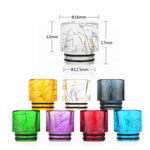 Reewape Resin 810 Drip Tip لون عشوائي (10 قطع/عبوة) – AS116F - عبوة واحدة
