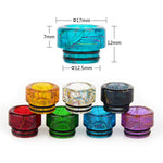 Reewape Resin 810 Drip Tip لون عشوائي (10 قطع/عبوة) – AS116F - عبوة واحدة
