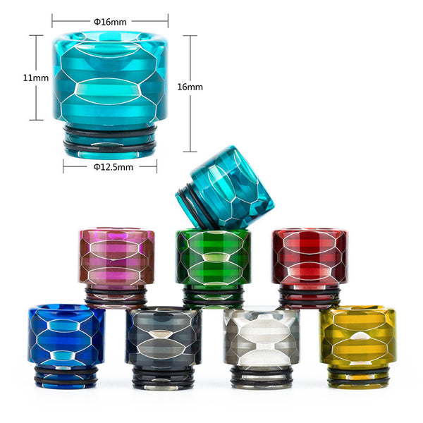 Reewape Resin 810 Drip Tip لون عشوائي (10 قطع/عبوة) – Reewape Resin 810 Drip Tip لون عشوائي (10 قطع/عبوة)
