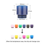 Reewape Resin 810 Drip Tip لون عشوائي (10 قطع/عبوة) – AS116F - عبوة واحدة
