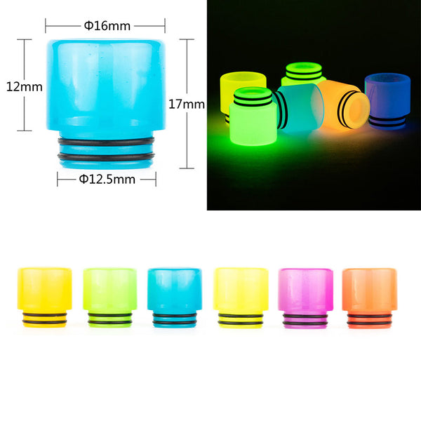 Reewape Resin 810 Drip Tip لون عشوائي (10 قطع/عبوة) – AS221 - عبوة واحدة
