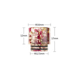Reewape Resin 810 Drip Tip لون عشوائي (10 قطع/عبوة) – AS116F - عبوة واحدة

