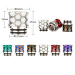 Reewape Resin 810 Drip Tip لون عشوائي (10 قطع/عبوة) – AS116F - عبوة واحدة
