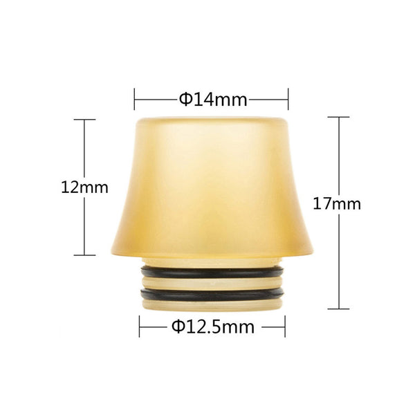 Reewape Resin 810 Drip Tip لون عشوائي (10 قطع/عبوة) – AS245 - 1 عبوة
