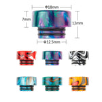 Reewape Resin 810 Drip Tip لون عشوائي (10 قطع/عبوة) – AS116F - عبوة واحدة
