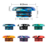 Reewape Resin 810 Drip Tip لون عشوائي (10 قطع/عبوة) – AS116F - عبوة واحدة
