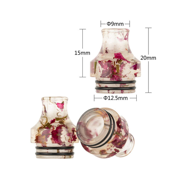 Reewape Resin 810 Drip Tip لون عشوائي (10 قطع/عبوة) – AS270 - عبوة واحدة
