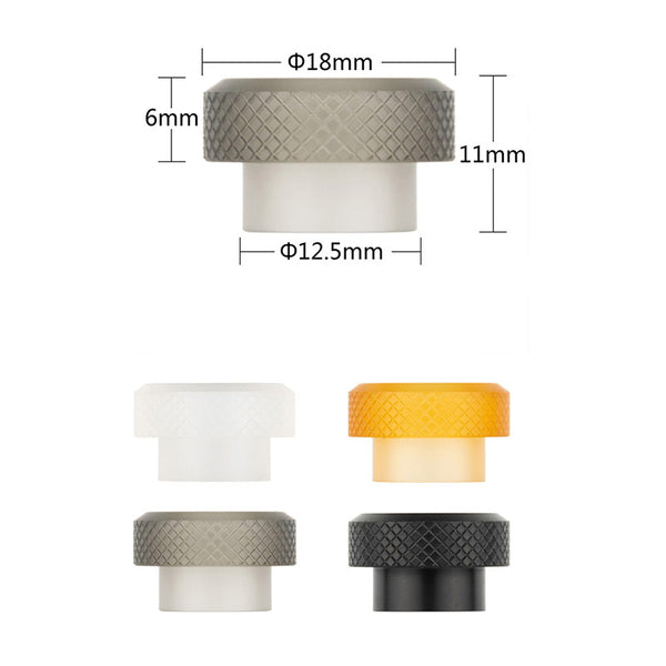 Reewape Resin 810 Drip Tip لون عشوائي (10 قطع/عبوة) – AS274 - 1 عبوة
