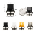 Reewape Resin 810 Drip Tip لون عشوائي (10 قطع/عبوة) – AS116F - عبوة واحدة
