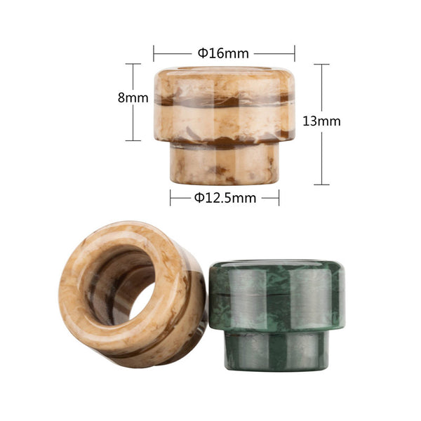 Reewape Resin 810 Drip Tip لون عشوائي (10 قطع/عبوة) – AS303 - عبوة واحدة
