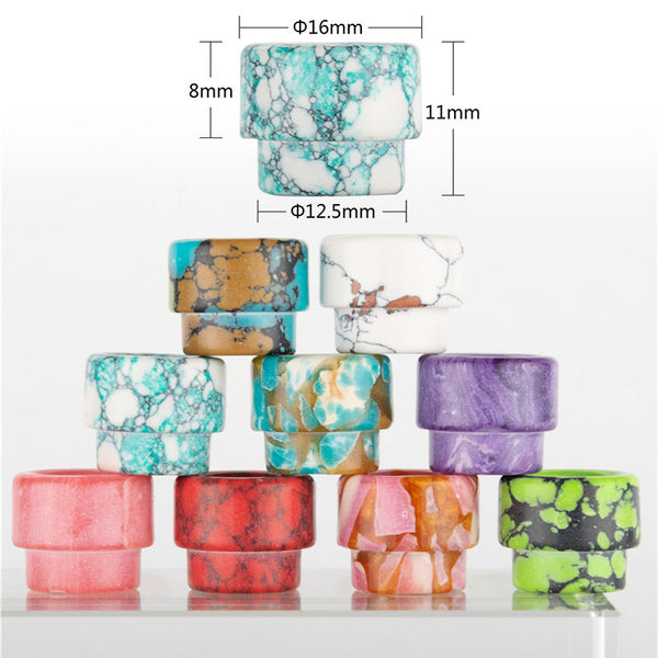 Reewape Resin 810 Drip Tip لون عشوائي (10 قطع/عبوة) – AS307 - 1 عبوة
