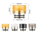 Reewape Resin 810 Drip Tip لون عشوائي (10 قطع/عبوة) – AS116F - عبوة واحدة
