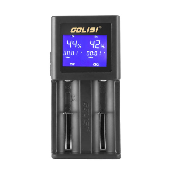 Golisi S2 2.0A Smart Charger with LCD Screen EU,US Plug – Golisi S2 2.0A Smart Charger with LCD Screen EU,US Plug
