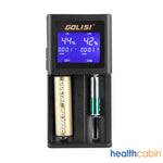 Golisi S2 2.0A Smart Charger with LCD Screen EU,US Plug – EU plug - S2 Smart Charger
