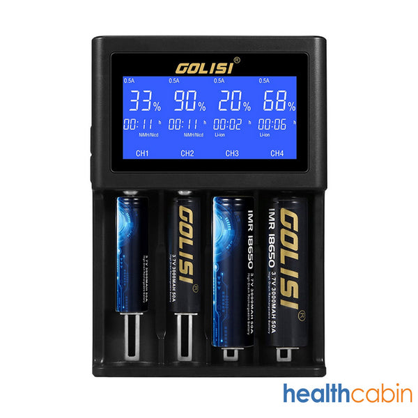 Golisi S4 2.0A Smart Charger with LCD Screen EU,US Plug – Golisi S4 2.0A Smart Charger with LCD Screen EU,US Plug
