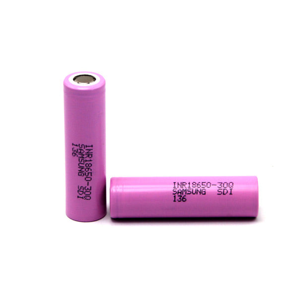 Samsung 18650 30Q 3000mAh 10A Flat Top Li-ion Rechargeable Battery – Samsung 18650 30Q 3000mAh 10A Flat Top Li-ion Rechargeable Battery
