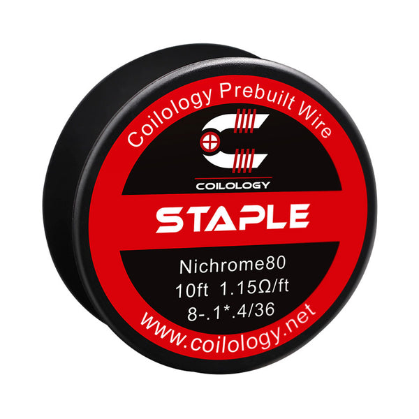 سلك ملفوف مسبقًا بطول 10 أقدام من نوع Coilology Staple
