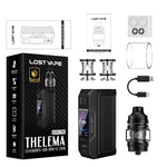 Lost Vape Thelema Q200 Pro Mod Kit 200W with Centaurus Sub Ohm V2 Tank 5ml – Jungle Nomad - Thelema Q200 Pro Kit
